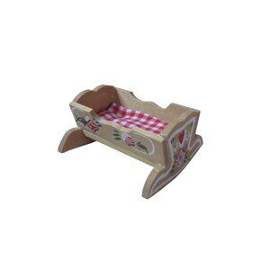Foster & Gallagher Doll Furniture - Baby Cradle Original Box #93393